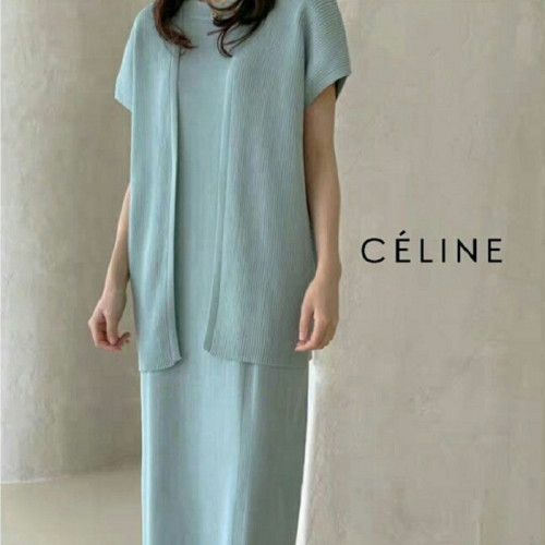 CELI*E   니트 가디건 원피스세트