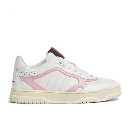 GUCCI 리웹 스니커즈 - 화이트/핑크