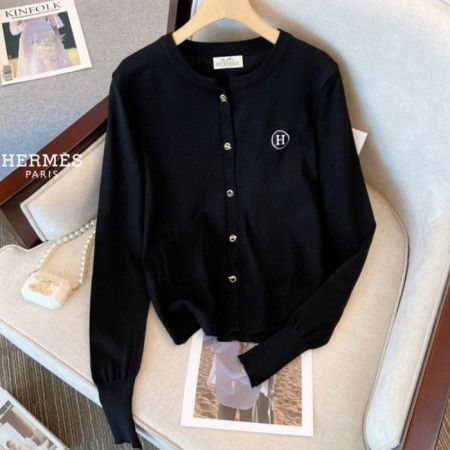 에르*스   로고 가디건