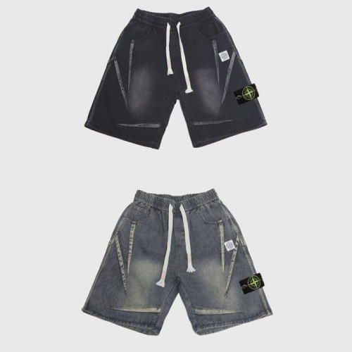 STONE ISLA*D   9- 절개 데님 반바지