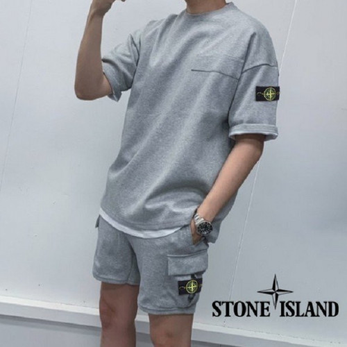 스톤 아일*드   ST 카고 반팔셋업