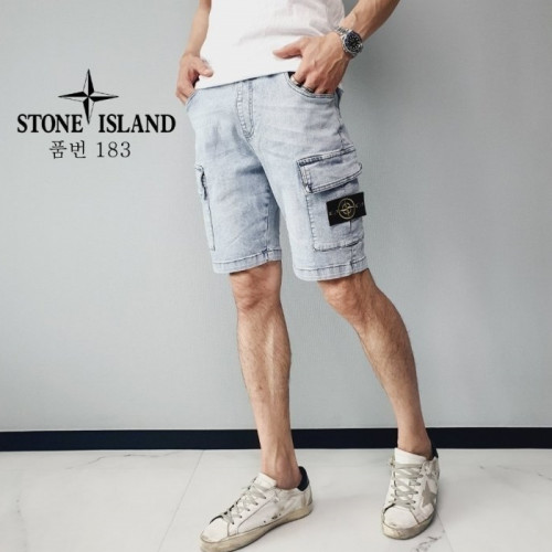 New 스톤아일*드   아이스 카고반바지(183)