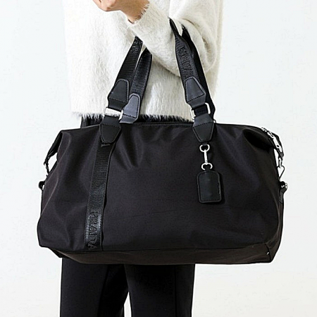 PRADA 나일론 보스턴 더블팩 여행구