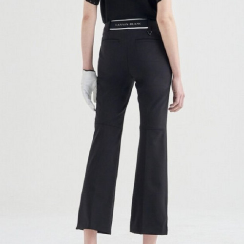 LANVIN BLA*C   백 밴딩 슬릿 부츠컷 팬츠