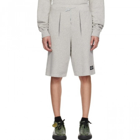 STONE ISLA*D   24SS 사각스퀘어 버뮤다 원턱 코튼 트레이닝팬츠