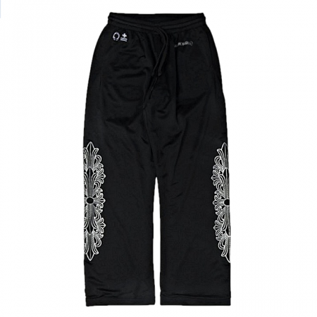 크롬*츠 Chrome hearts 바시티 로고드 메쉬 팬츠