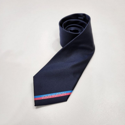 루이*통   LV로고 에피 실크 넥타이