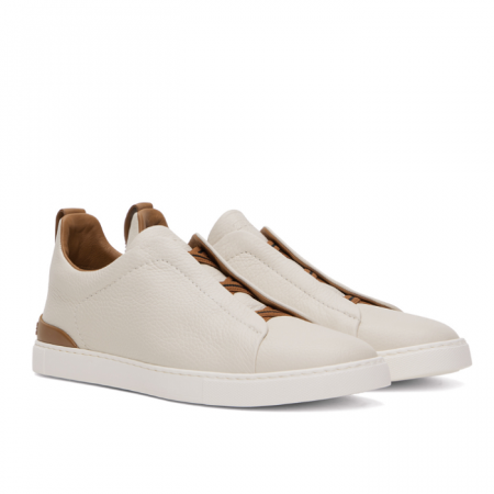 제냐 ZEGNA 트리플 스티치 로우탑