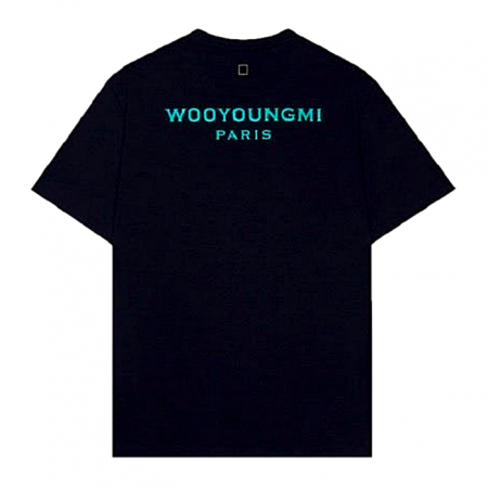 우*미 WOOYOUNGMI 백로고 티셔츠