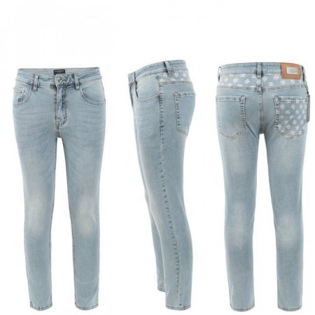 DOLCE & GABBA*A   24SS 포켓 나염 로고 슬림 일자진