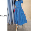 CELI*E   도트 데님 원피스