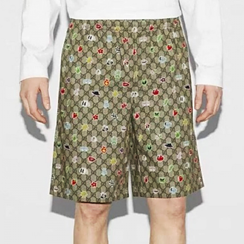 GUC*I  GC 로고 밴딩 하프팬츠