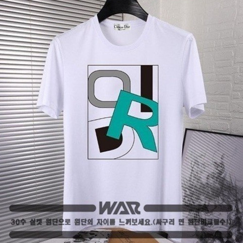 DI*R   이니셜 로고 포인트  티셔츠