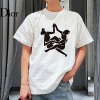 DIOR 조각상 디자인 티셔츠