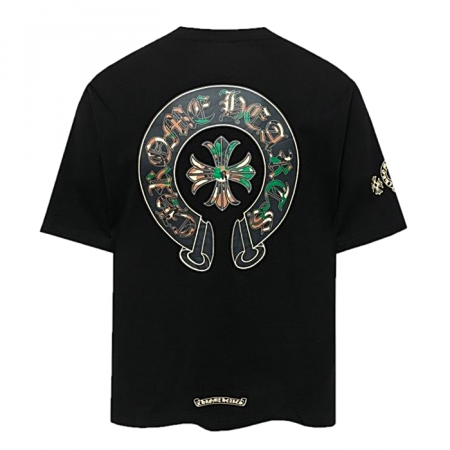 Chrome hearts 우드랜드 크로스 티셔츠