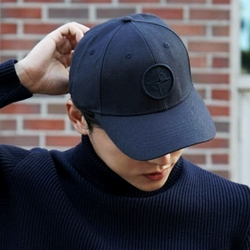 스톤 아일*드  로고 자수 베이스볼 캡