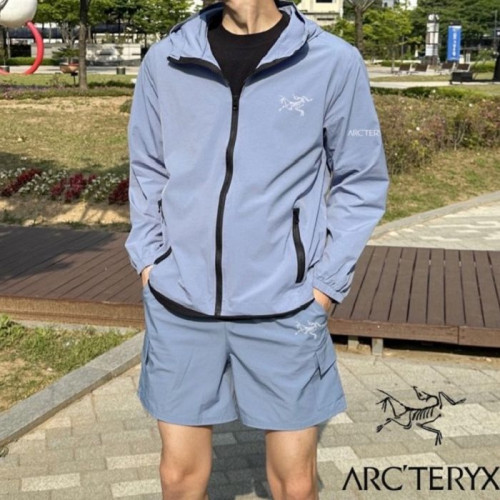 아크테*스   쿼터크루 윈드브레이커 반바지 세트