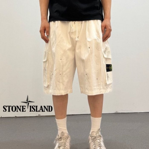 스톤 아일*드   더티 투턱 버뮤다 팬츠