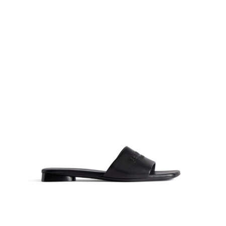 BALENCIAGA 여성 듀티 프리 샌들 - 블랙