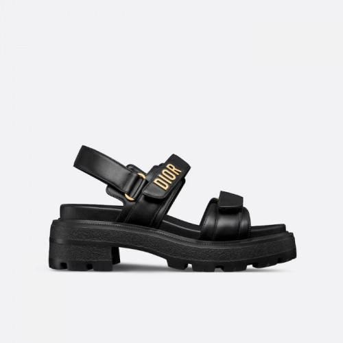 DIOR Dioract 플랫폼 샌들 - 블랙