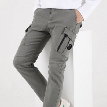 C.P 컴*니   렌즈와펜 스트레치 세틴 카고 팬츠