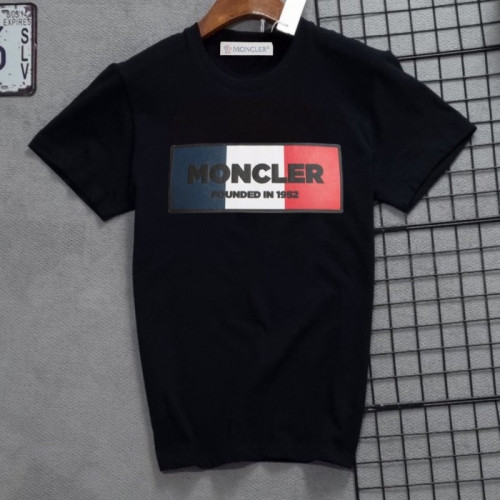 몽클*어   3컬러 모티프 라운드 반팔티