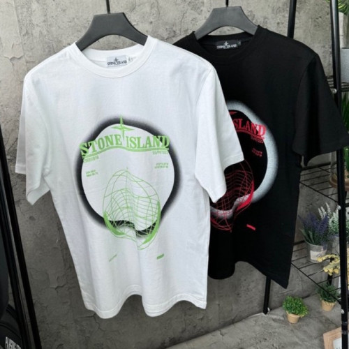 스톤 아일*드   컴퍼스 원형로고 반팔