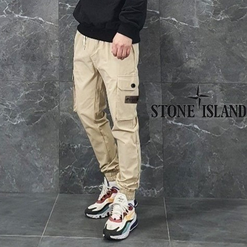 STONE ISLA*D   스냅포인트 신형 포켓 조거 바지