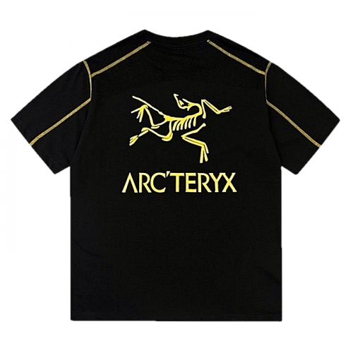 아크테*스 ARCTERYX 옐로우 로고 티셔츠