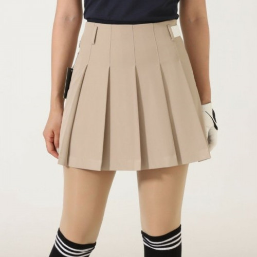 지*어   우먼 포켓 플리츠 스커트