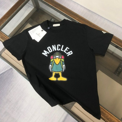 몽클*어   23FW 로고 패치 몬덕 프린트 티셔츠