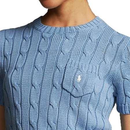 랄프로렌 polo ralphlauren 케이블 숏 슬리브 스웨터