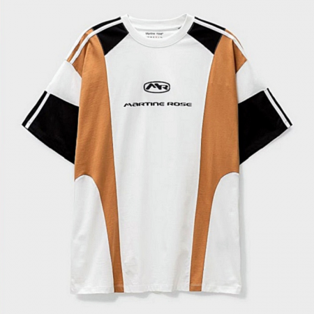 마틴로즈 MARTINEROSE 오버사이즈 패널드 티셔츠