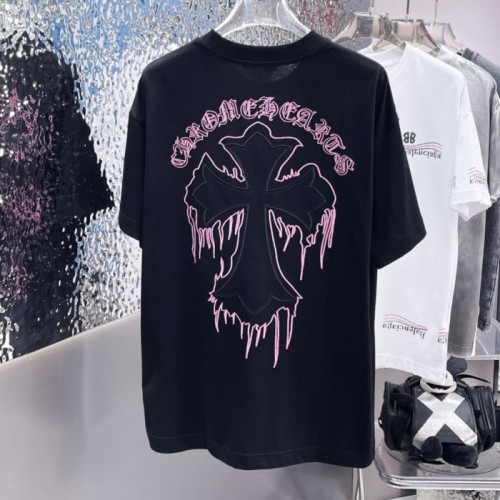 크롬*츠   수입 최고급 워싱 자수 반팔