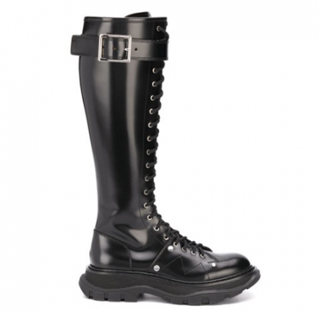 알렉산더 맥퀸 트레드 레이스업 부츠