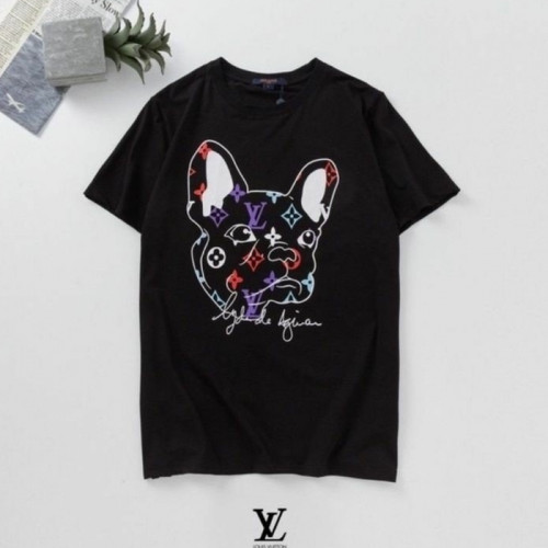 루이*통   반팔티셔츠, 프렌치불독 프레쉬 섬머 반팔티