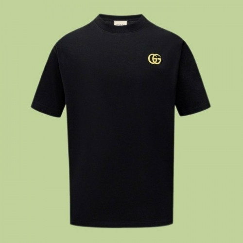 GUC*I   골드 마몬트자수 반팔티