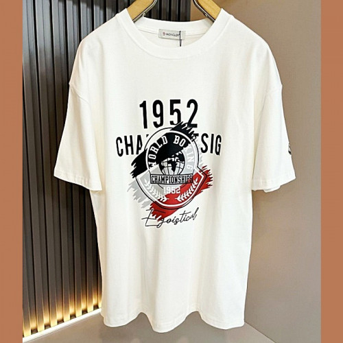MONCLER 삼색 1952 챔피언쉽 로고 티셔츠