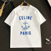 CELINE 앵커 닷 반팔 티셔츠