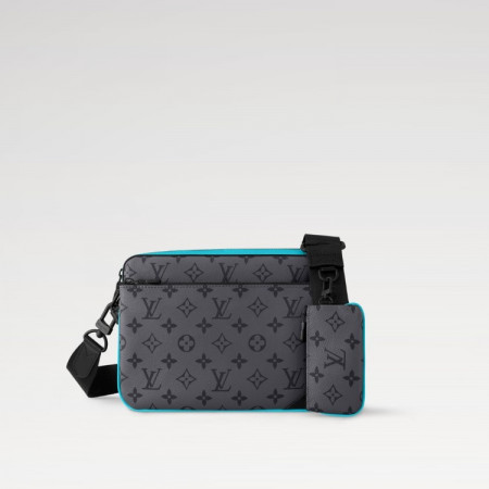 LOUIS VUITTON 트리오 메신저 - 터콰이즈