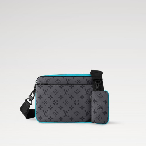 LOUIS VUITTON 트리오 메신저 - 터콰이즈