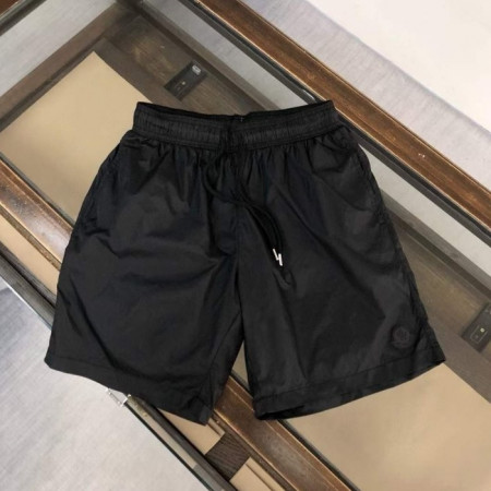 몽클*어   2024S/S 블랙 패치로고 하프팬츠  (커스텀급)