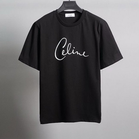 CELI*E  스크립 레터링 라운드 반팔