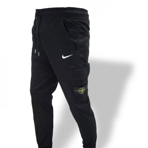 스톤 아일*드   41251_ST x NK 린넨 스판  카고  조거 밴딩팬츠