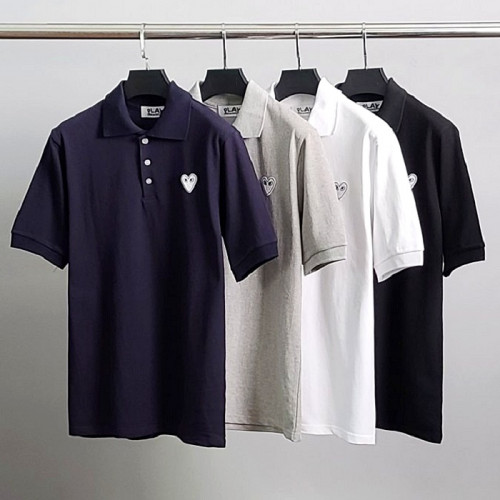 COMME des GARÇONS 화이트와펜 PK 카라티