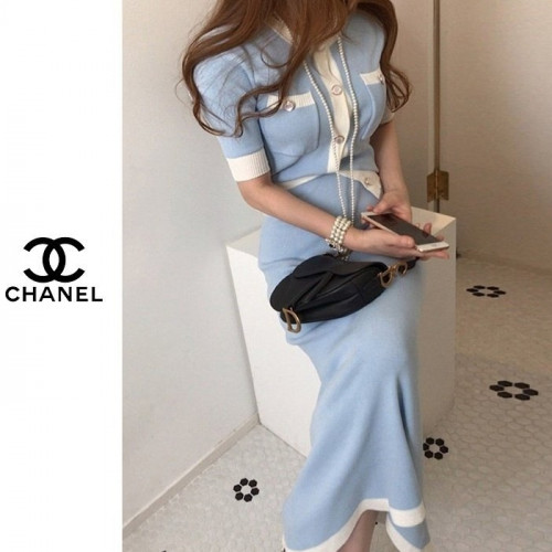 CHAN*L   심플리 스커트 세트