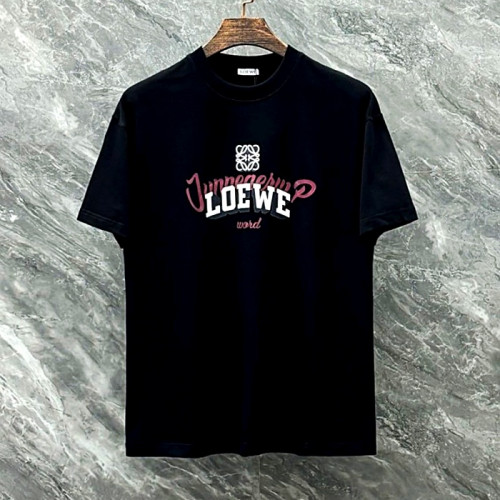 LOEWE  라피아 프린팅 반팔티셔츠