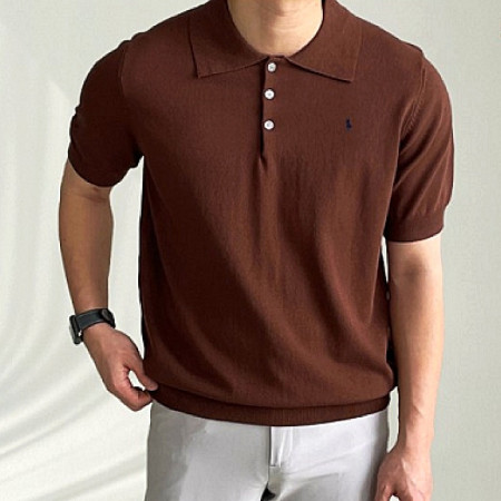 Polo ralphlauren 폴 아이스 쓰리버튼 카라 반팔 1+1