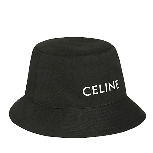 셀린* 로고 버킷햇