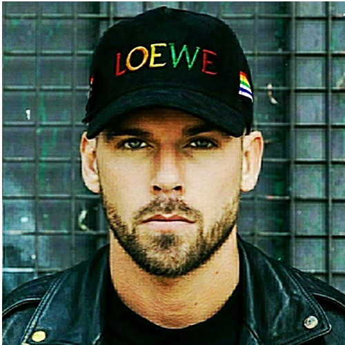 로에* 레인보우 엠브로더리 볼캡